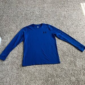 Under Armour Men's Royal Blue Long Sleeve Tee